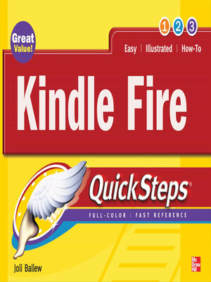 cover image of Kindle Fire QuickSteps